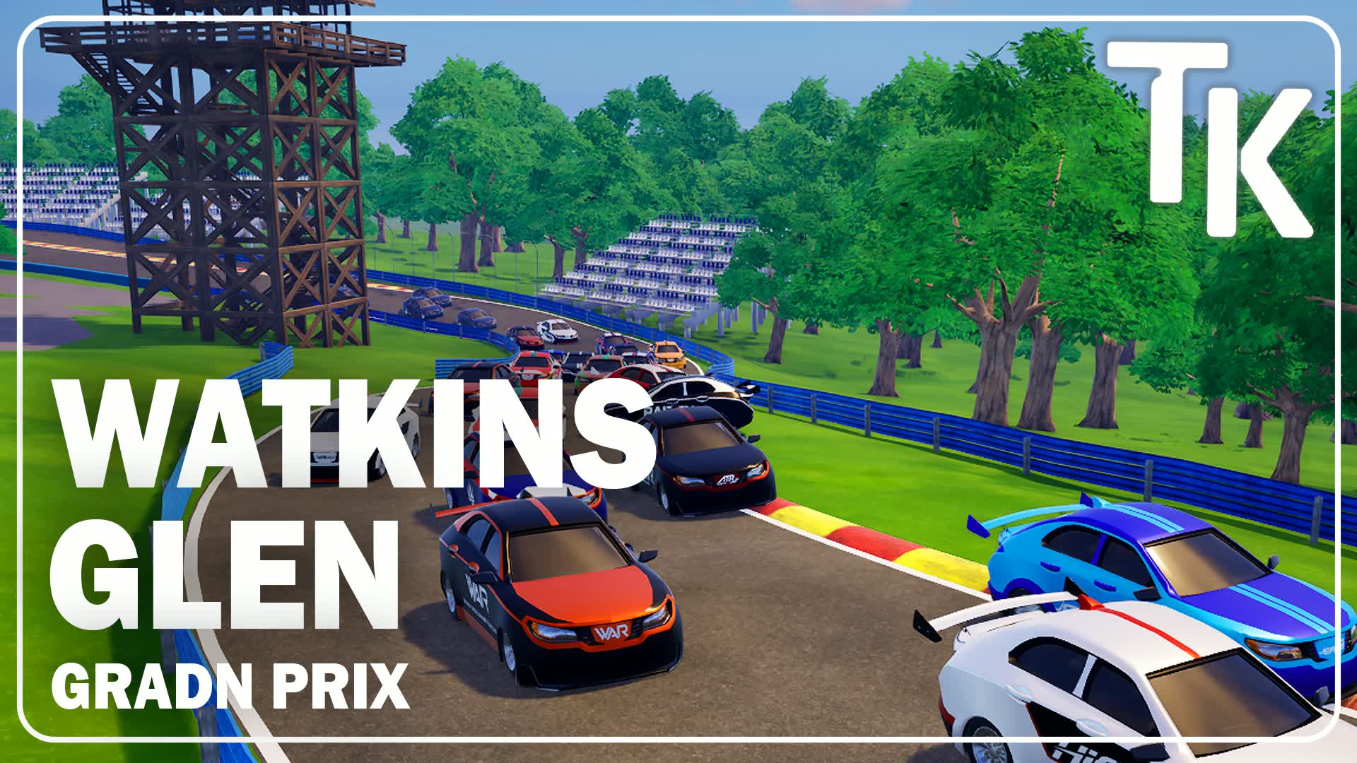 Fortnite Racing - Watkins Glen — Fortnite Creative map