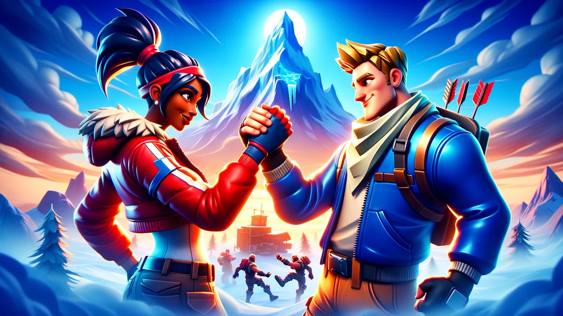 TEAMWORK PUZZLES (OBBY) ⭐ — Fortnite Creative map