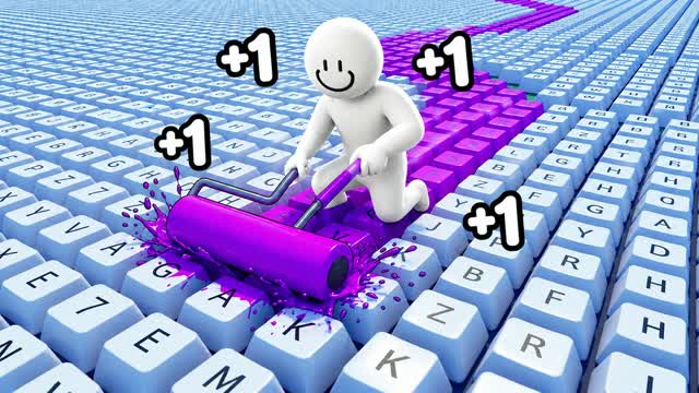 Paint My Keyboard Escape — Fortnite Creative map cover art
