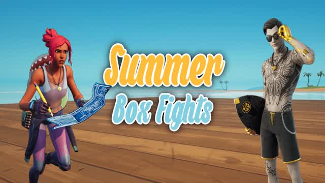 🏖️ Summer Box Fights 🏝️ — Fortnite Creative map cover art
