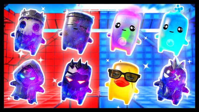 BLUE VS RED PLAY AHEAD 🔵🔴 — Fortnite Creative map