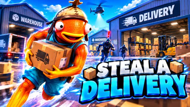 Steal A Delivery 📦 — Fortnite Creative map