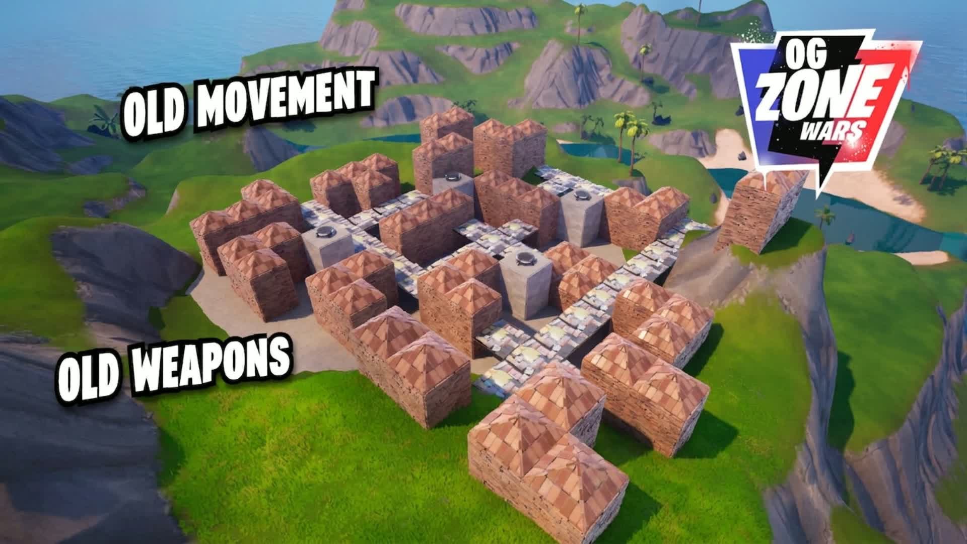 MAPA DE CALENTAMIENTO ZONEWARS OG — Fortnite Creative map