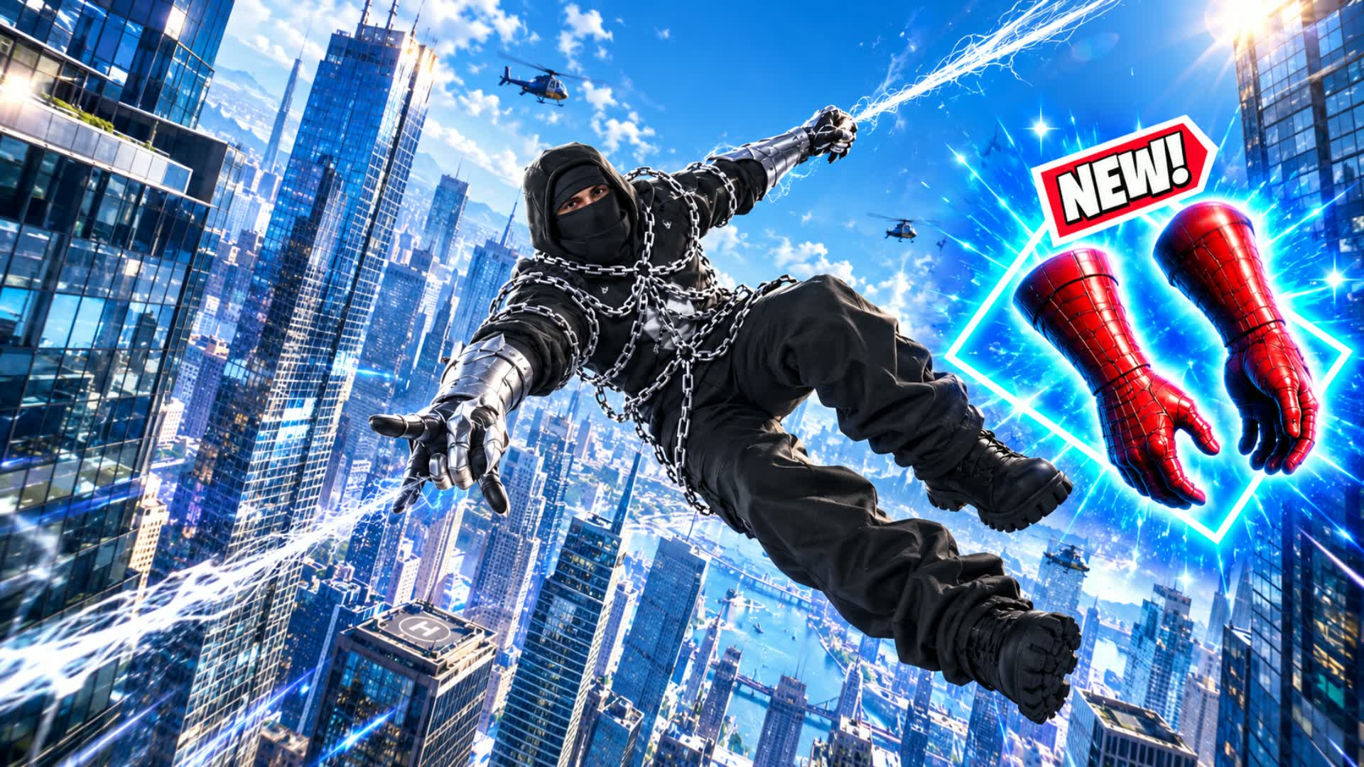 🎯SPIDER CITYS GUNGAME(([]😎 — Fortnite Creative map
