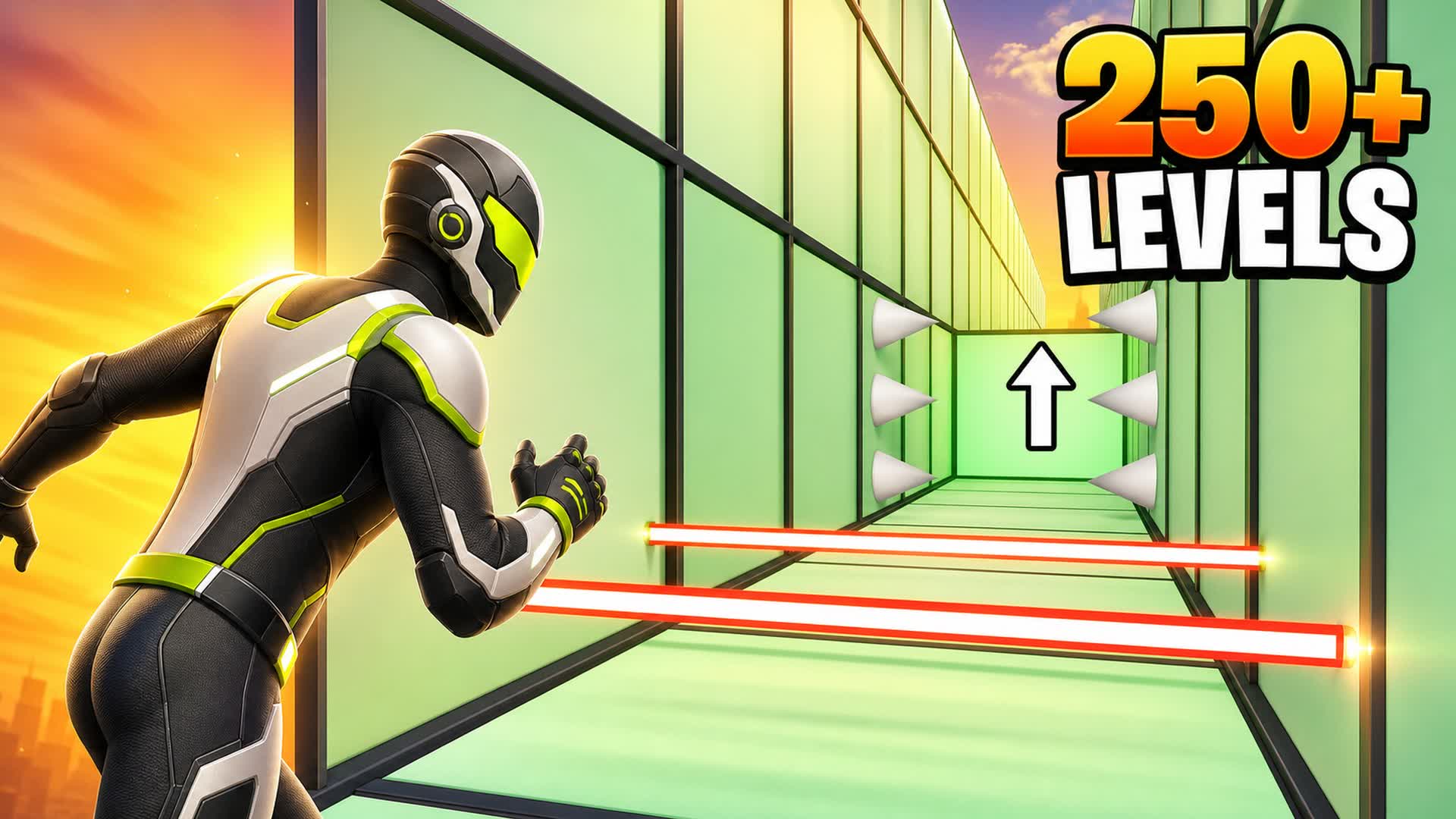 PARKOUR RSH RUN — Fortnite Creative map