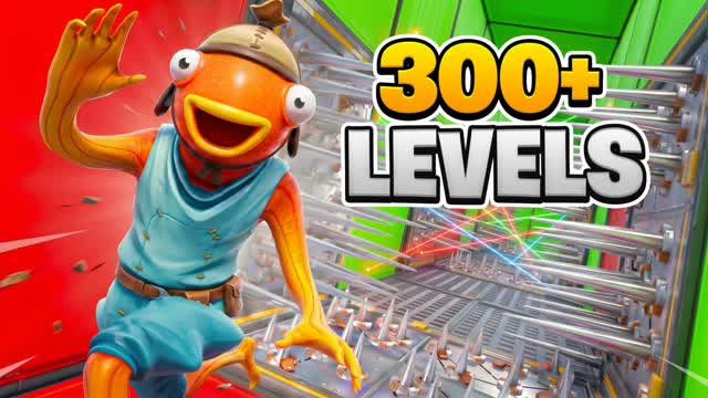 Deathrun Ultimate Parkour 300+ Levels ✨ — Fortnite Creative map cover art