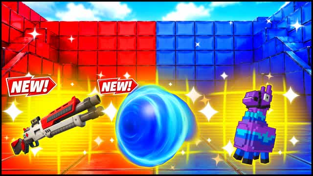 RED VS BLUE PROPULSION 🔴🔵 — Fortnite Creative map cover art