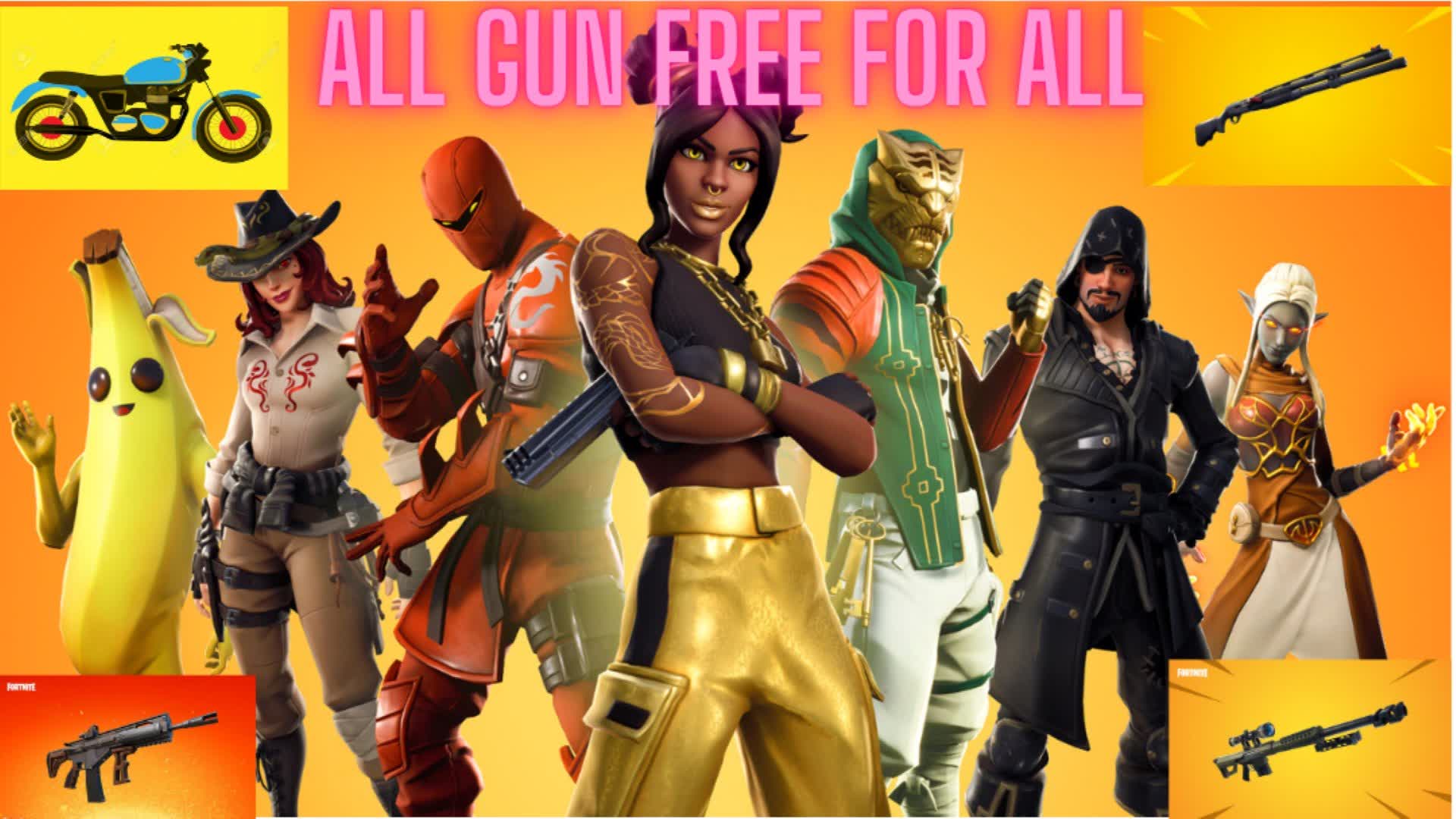 Free For All — Fortnite Creative map