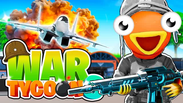 WAR TYCOON 3 💣 — Fortnite Creative map cover art