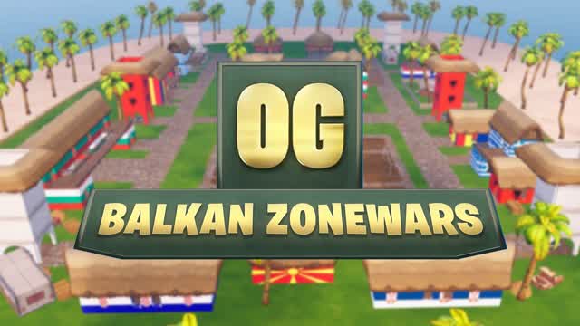 BLK ZONE WARS — Fortnite Creative map cover art