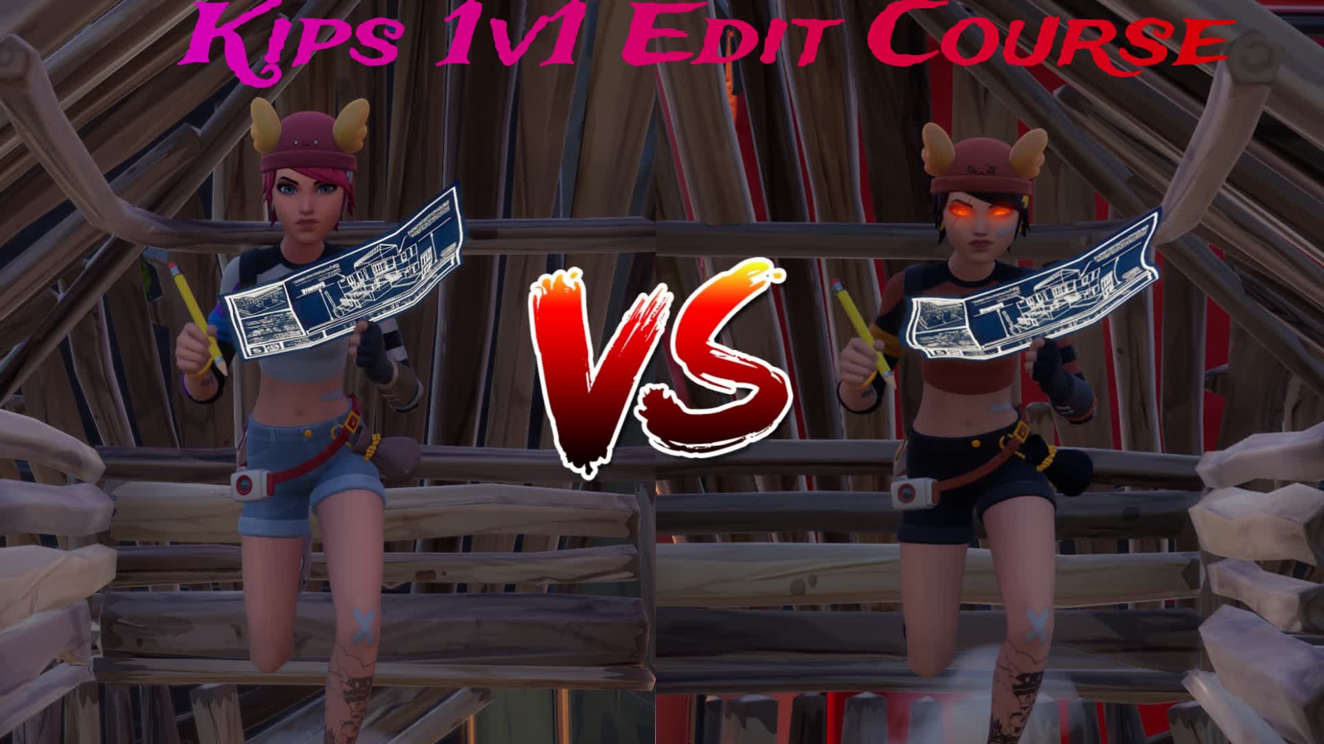 Kips 1v1 Edit Course — Fortnite Creative map