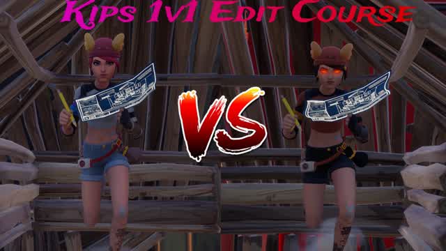 Kips 1v1 Edit Course — Fortnite Creative map cover art
