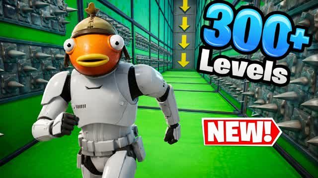 STAR PARKOUR 350 levels باركور ⭐️ — Fortnite Creative map