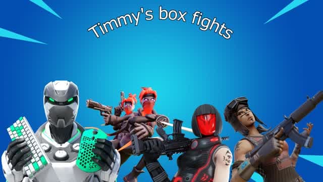 Tryhard Timmy's box fights — Fortnite Creative map cover art