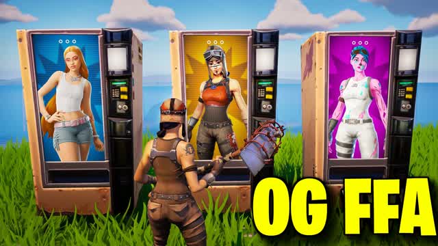 OG FREE FOR ALL - ALL WEAPONS — Fortnite Creative map cover art