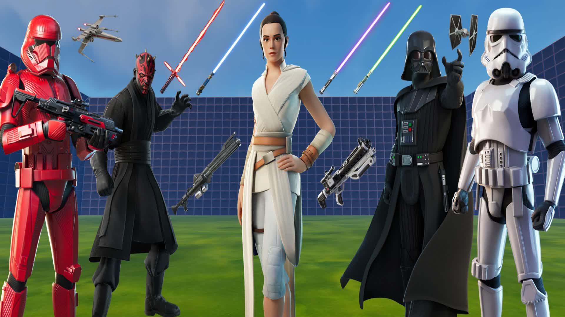 FFA 1v1 With Every Gun [Star Wars] — Fortnite Creative map