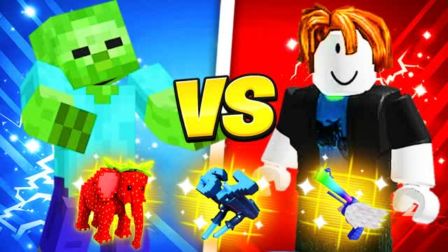 ROBLOX VS MINECRAFT — Fortnite Creative map