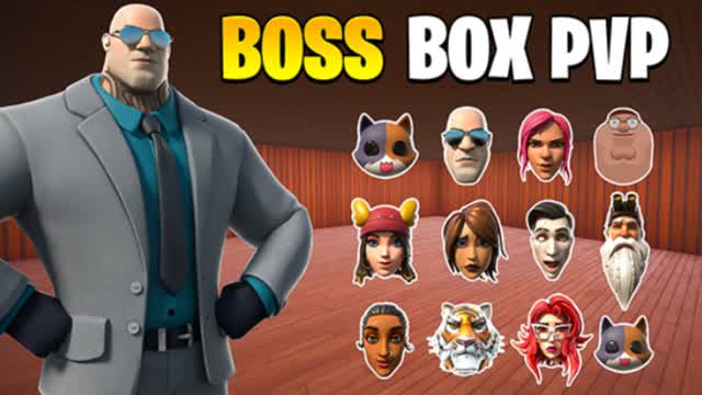BOSS BOX PVP — Fortnite Creative map