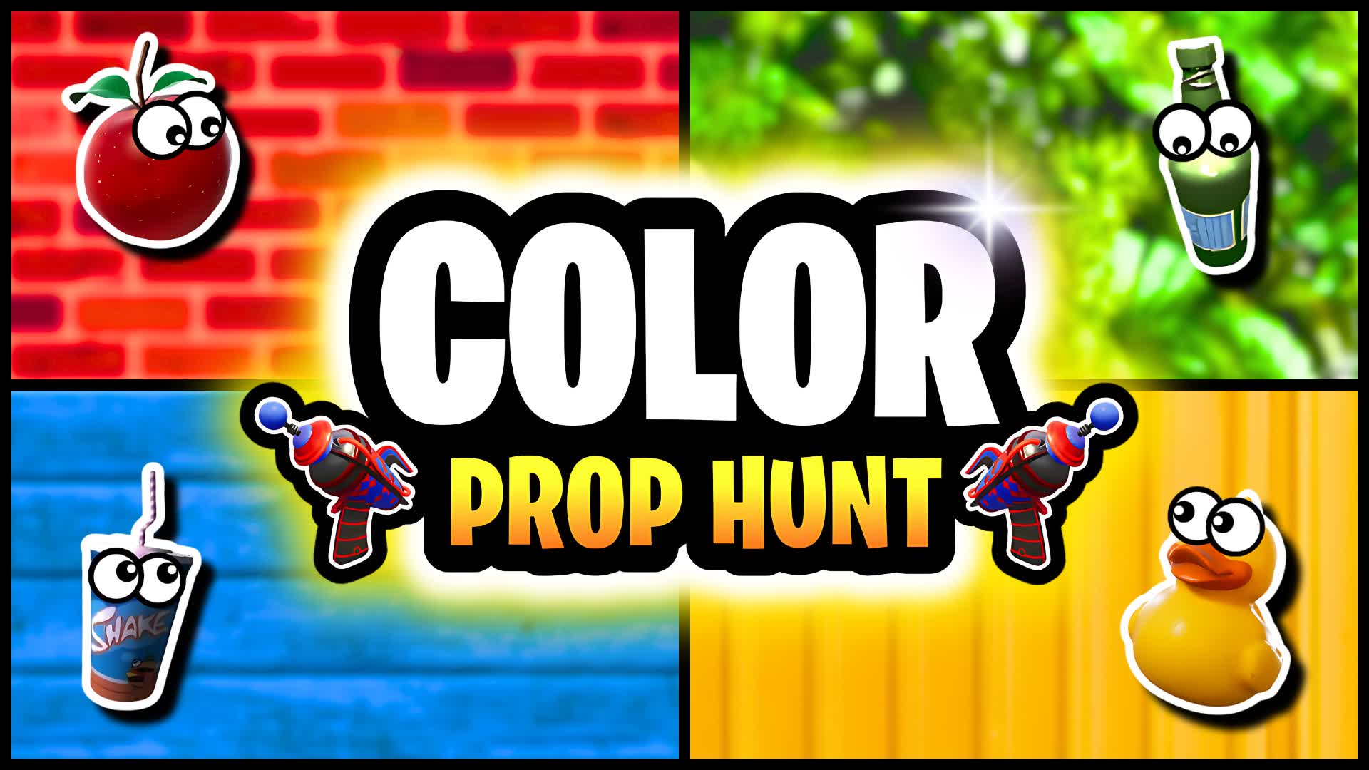 🌈COLOR PROP HUNT🌈 — Fortnite Creative map