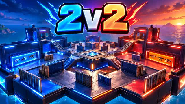 2v2 Elimination — Fortnite Creative map cover art
