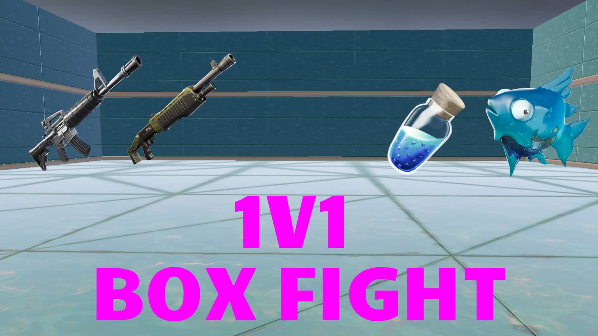 1v1 BOX FIGHT — Fortnite Creative map
