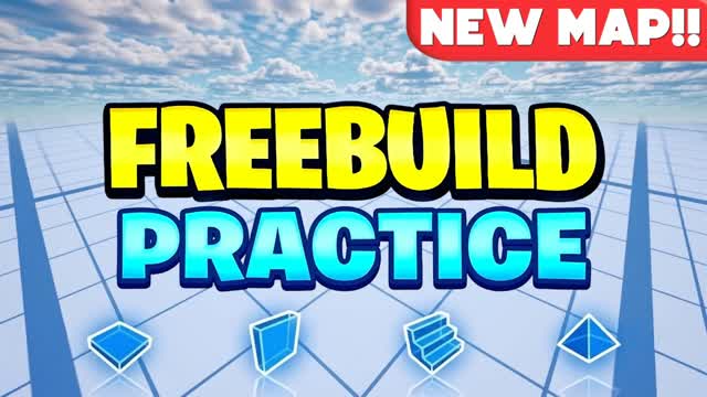 FREEBUILD PRACTICE EDIT🛠️ — Fortnite Creative map cover art