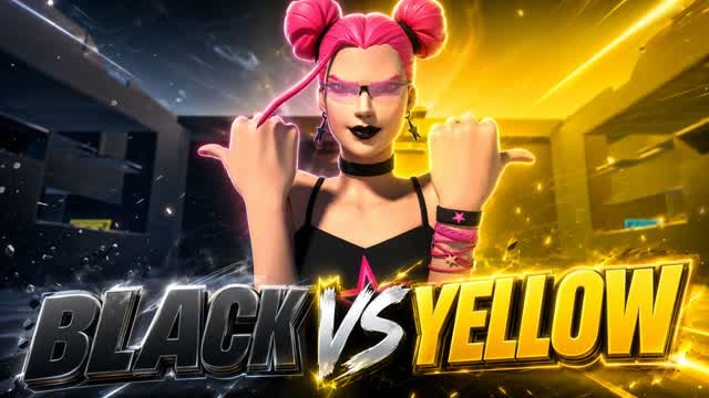 Black Vs Yellow — Fortnite Creative map