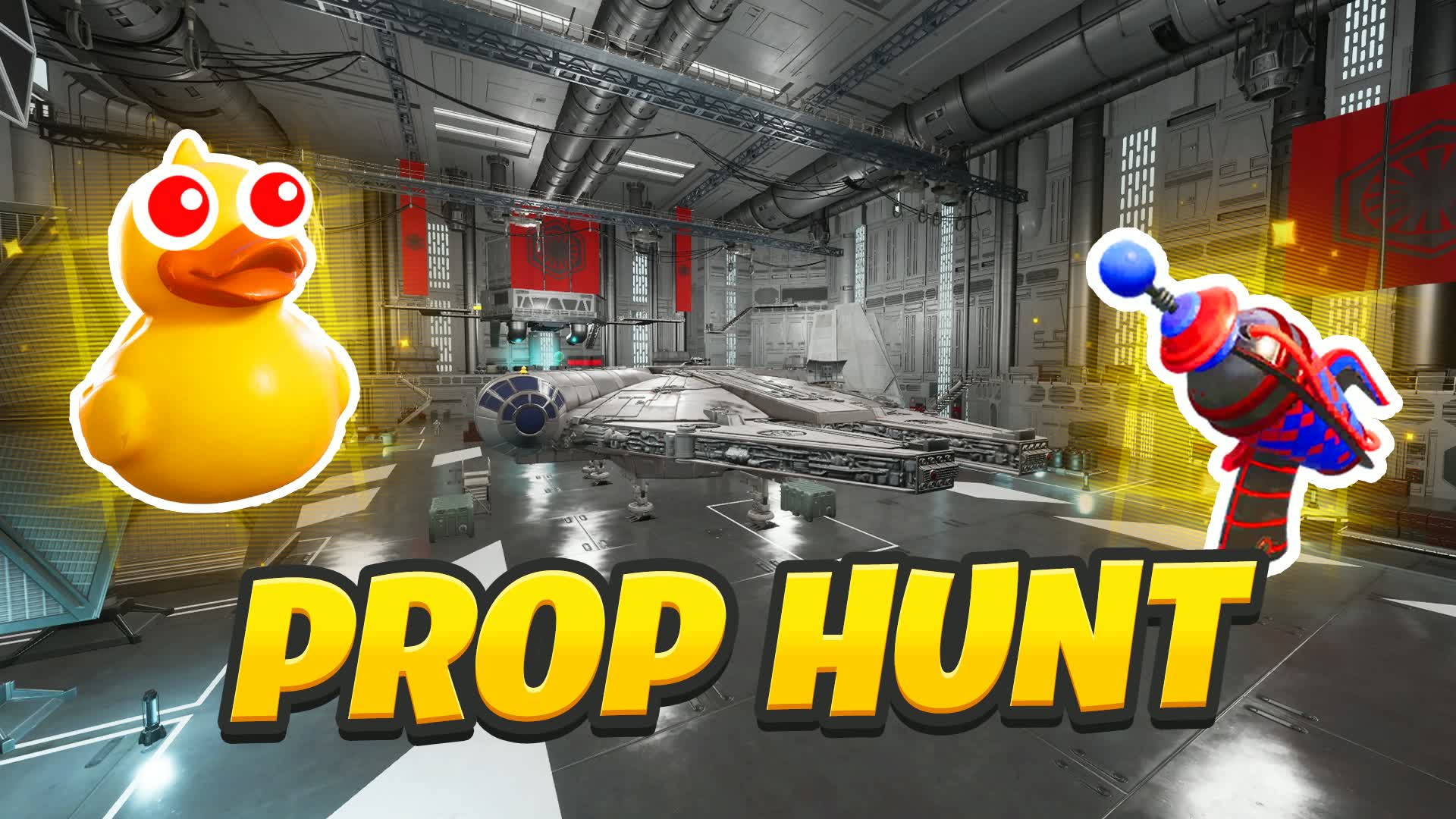 Star Wars Death Star Prop Hunt⚫ — Fortnite Creative map