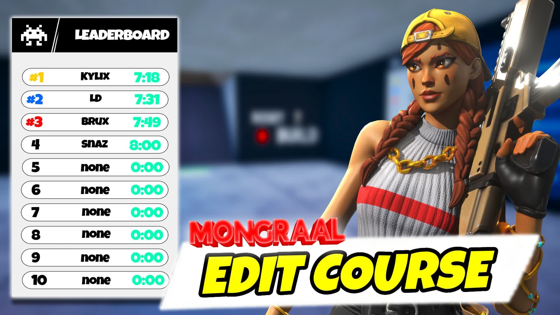 Mongraal Edit Course Pro — Fortnite Creative map