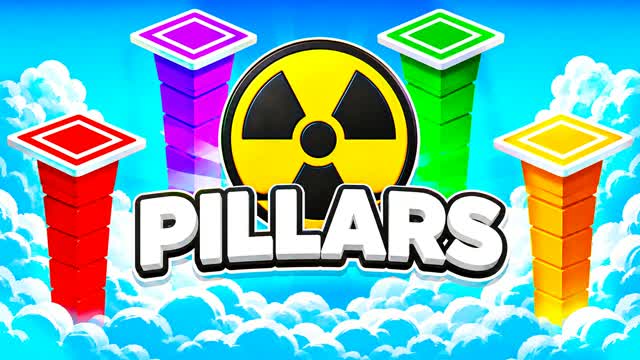 Nuke Pillars ☢️ — Fortnite Creative map