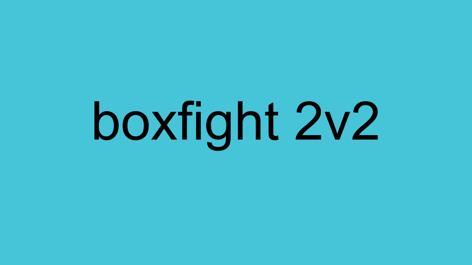 boxfight 2v2 — Fortnite Creative map