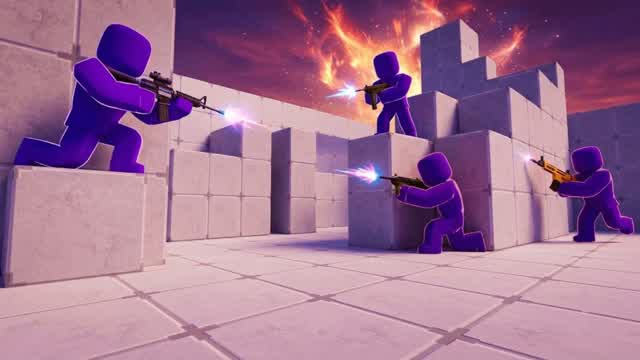 RED VS BLUE RIVALS GGA — Fortnite Creative map