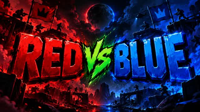 RED VS BLUE 🔴🔵 67 HARD 🔴 — Fortnite Creative map