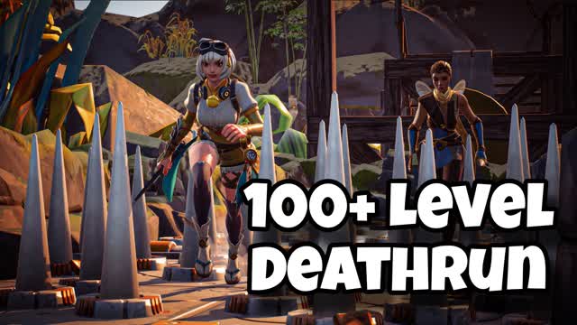 ⭐100 Level Mystery Default Deathrun⭐ — Fortnite Creative map