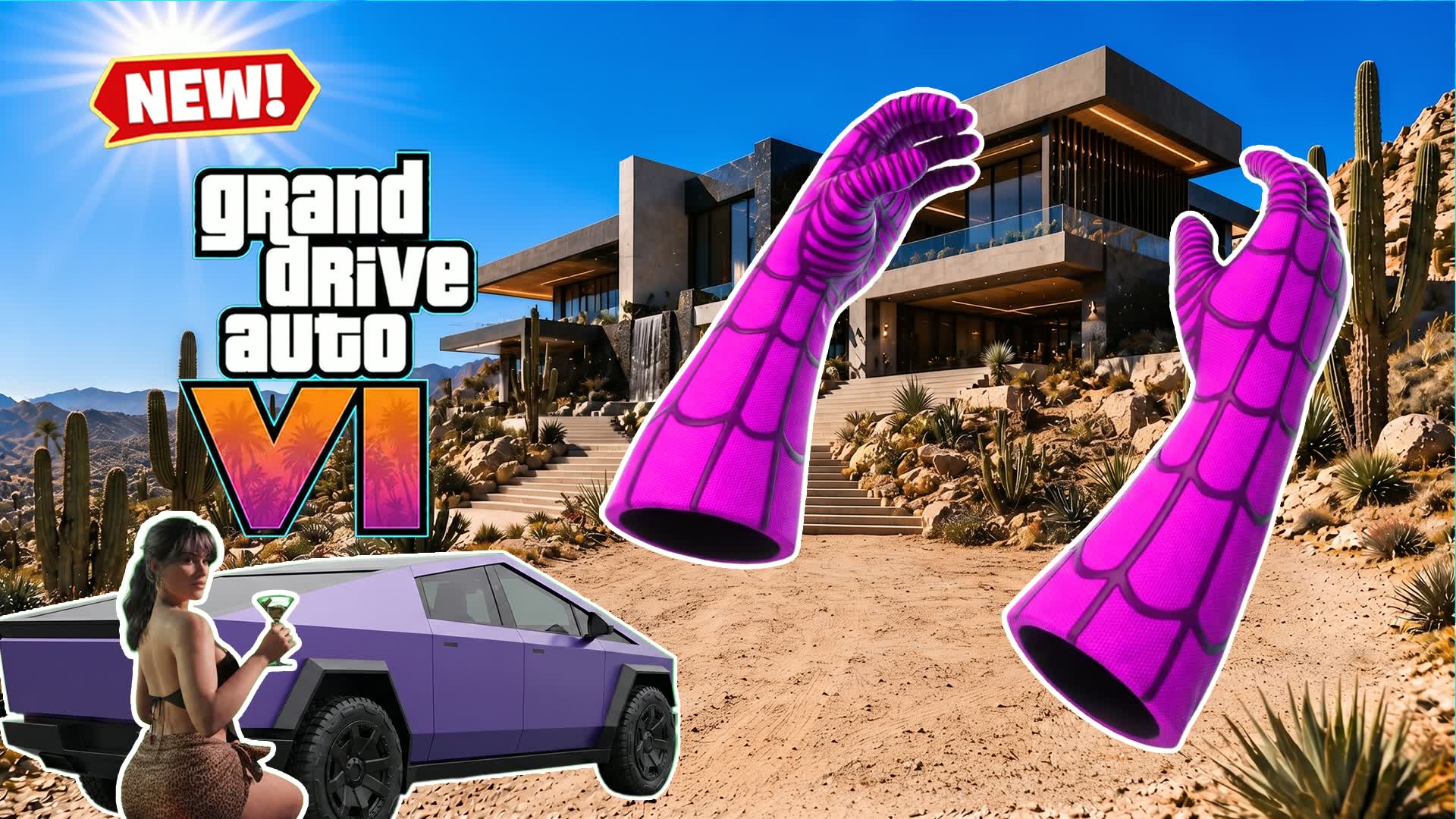 RACE LUCIA GRAND DRIVE AUTO VI — Fortnite Creative map