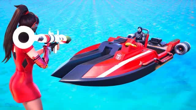 Rockets vs Boats — Fortnite Creative map