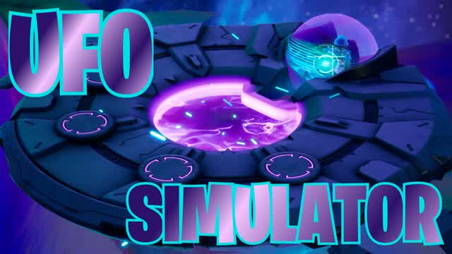 UFO Simulator — Fortnite Creative map cover art