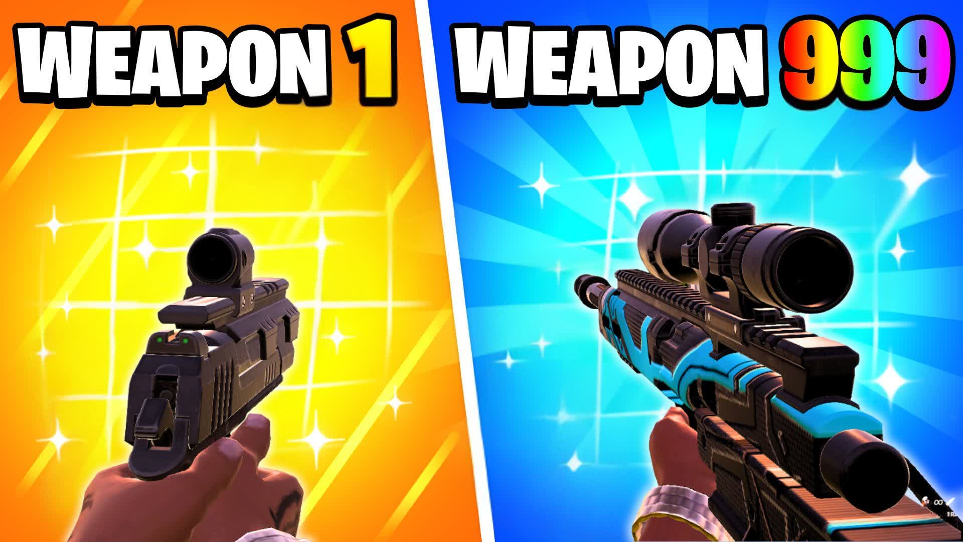 FIRST PERSON GUN GAME 🎯 — Fortnite Creative map