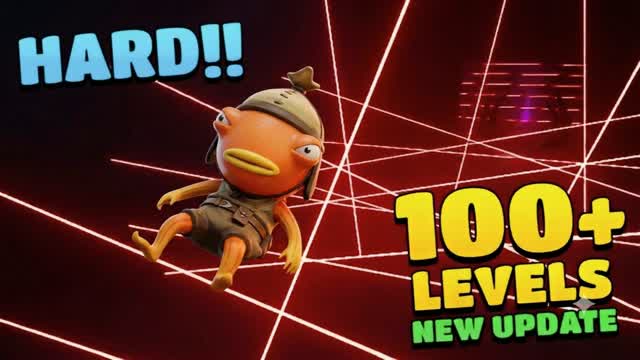 HARD DEATHRUN ⭐ LASER PARKOUR  🏆 — Fortnite Creative map