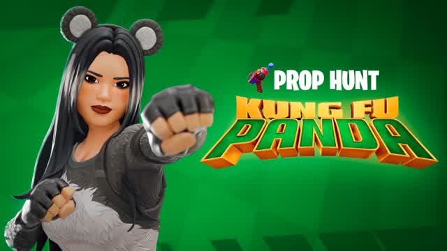 KUNG FU PANDA PROP HUNT — Fortnite Creative map