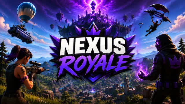 nexus royal — Fortnite Creative map cover art