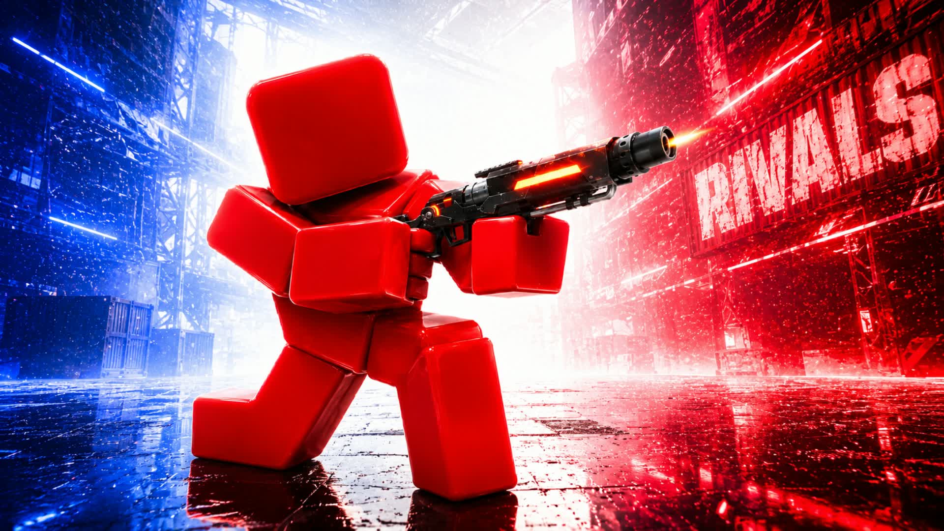 🔴🔵 AURA RIVALS RVB  [ 1v1 - 10v10 ] — Fortnite Creative map