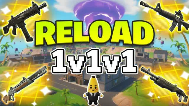 1v1v1 3v3 — Fortnite Creative map