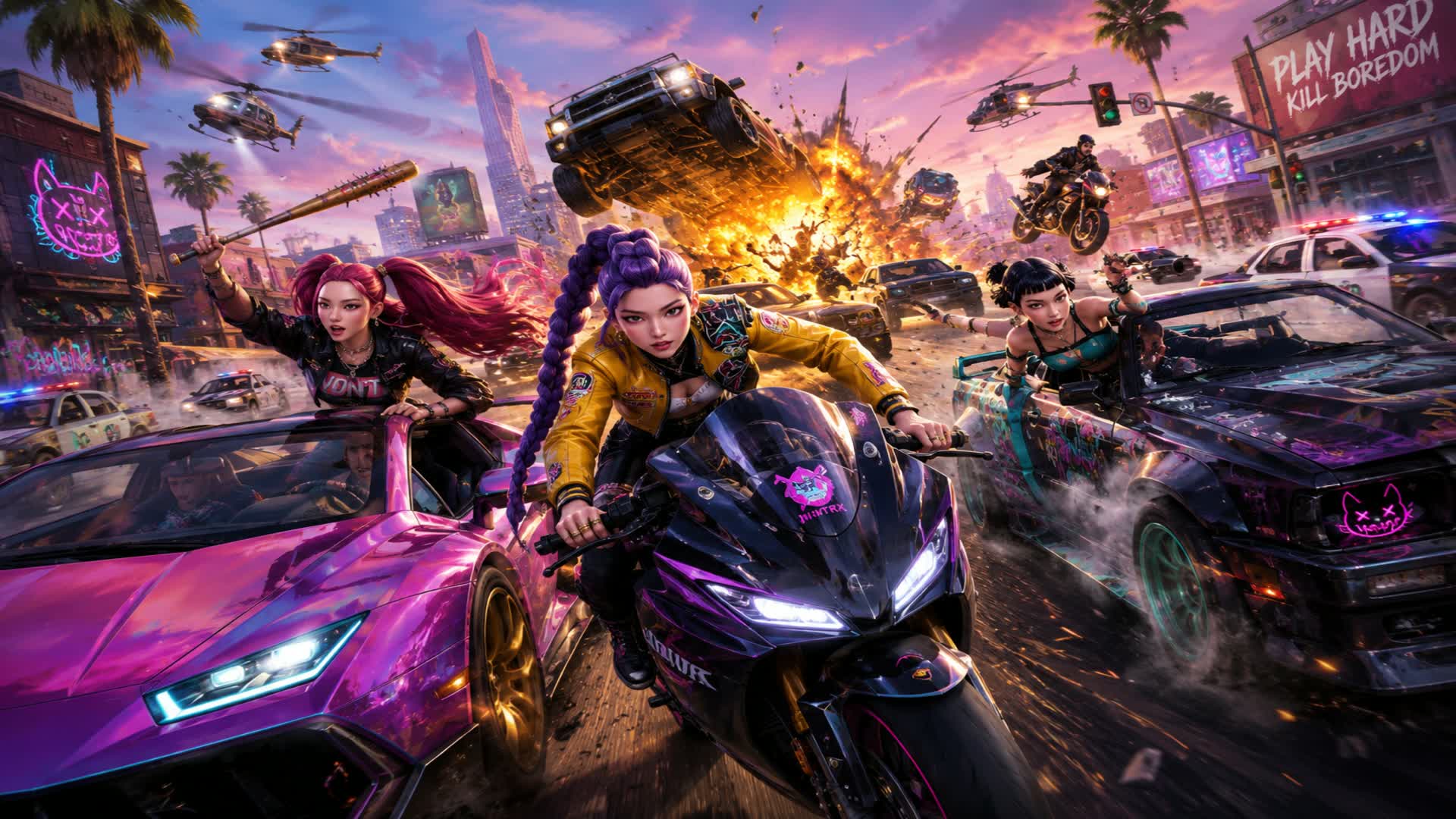 K-Pop Battle Racers — Fortnite Creative map