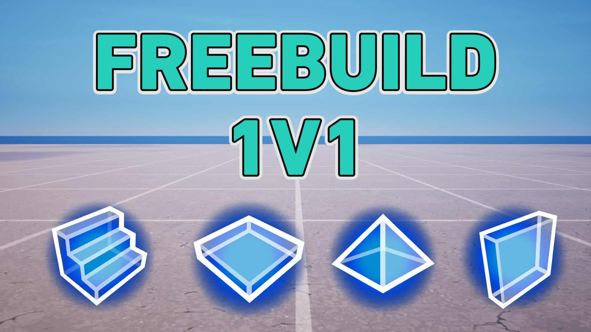 1V1 FREE BUILDING PRACTICE FFA — Fortnite Creative map