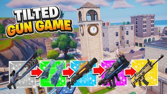 Gun Game Titled — Fortnite Creative map