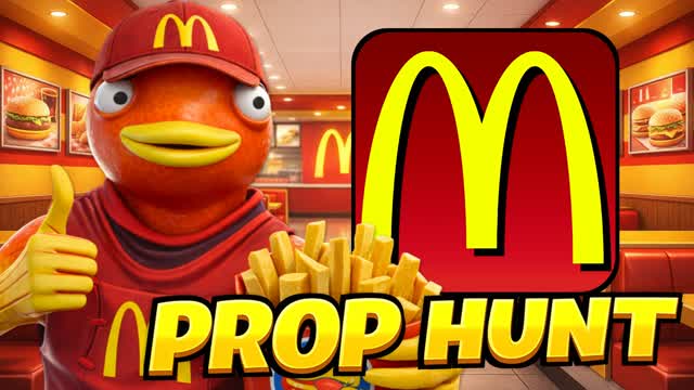 Maccas Prop Hunt Game 🍟 — Fortnite Creative map cover art