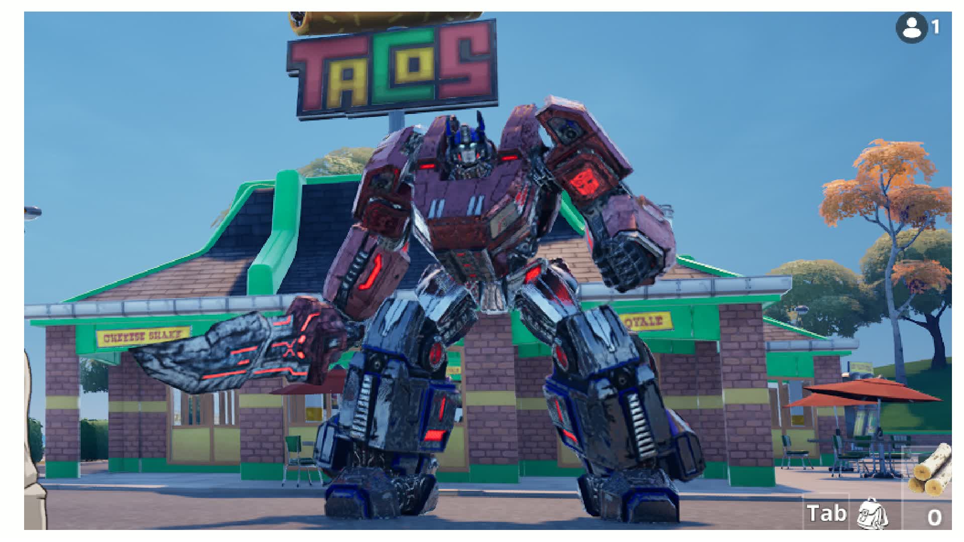 Transformers Optimus Prime — Fortnite Creative map