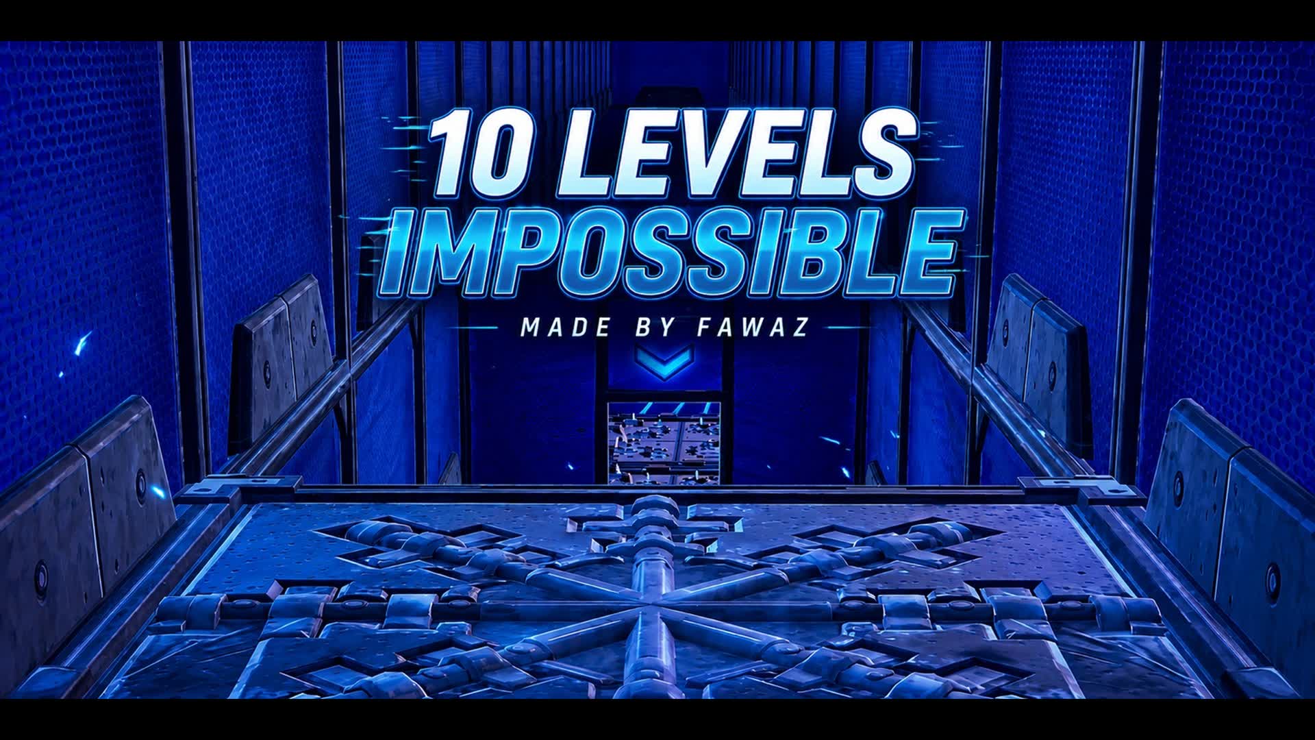 PARKOUR 10 LEVELS HARD — Fortnite Creative map