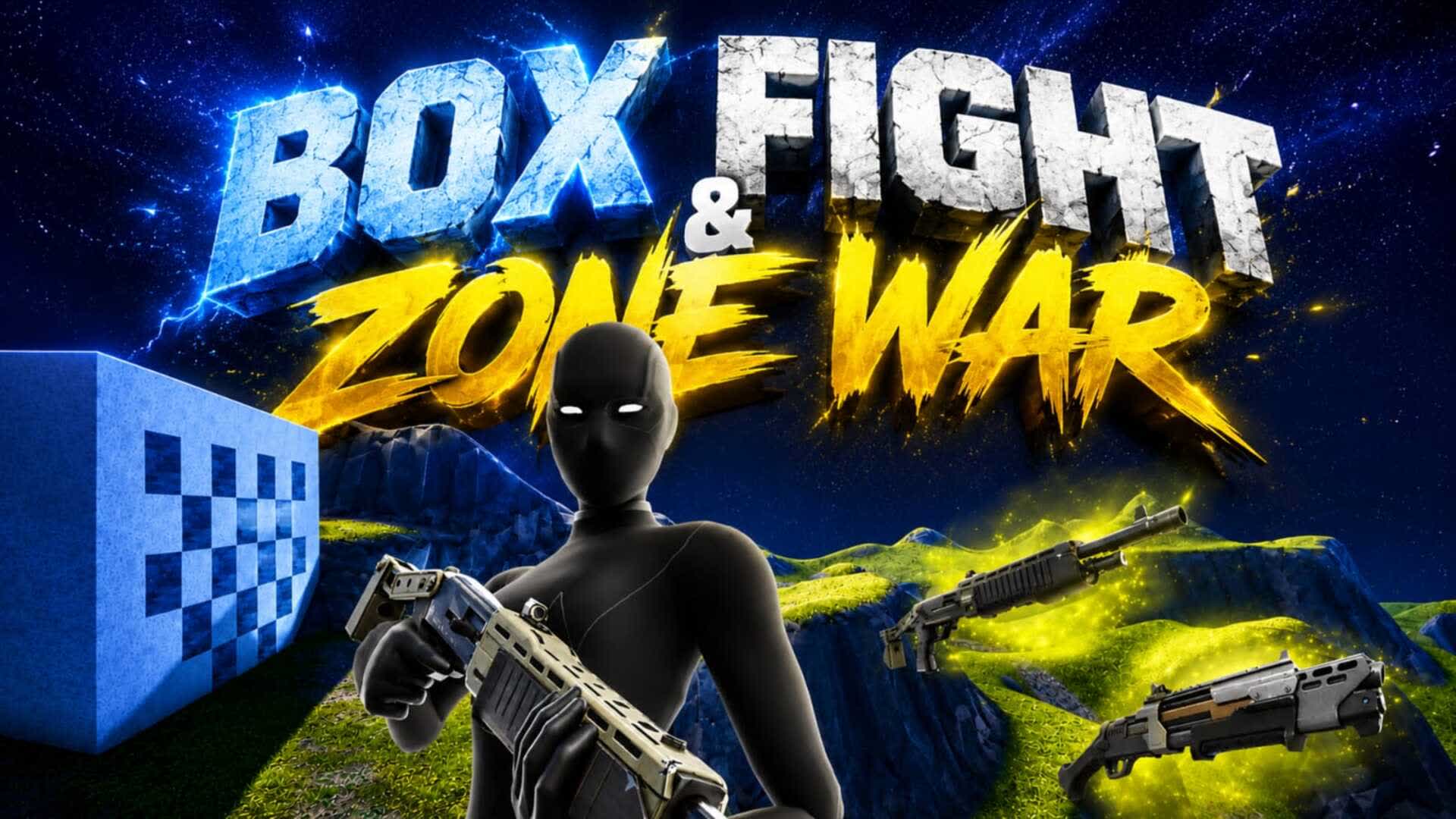 BOXFIGHT & ZONE WARS [AM] — Fortnite Creative map